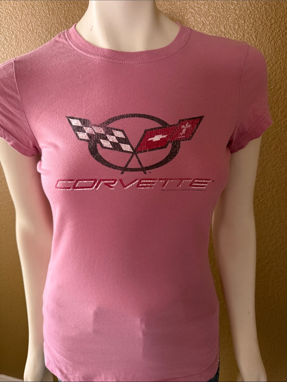 Self Esteem Pink Corvette Graphic Tee